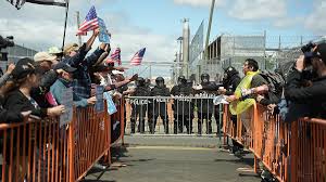 Ice protest in New Jersey